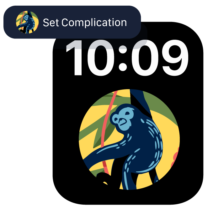 Coloring Watch Tutorial Set Complication